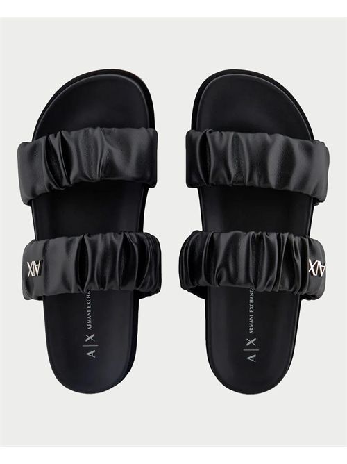 Armani Exchange Women's Sandals with Logo Band ARMANI EXCHANGE | XDP062-XV92600002